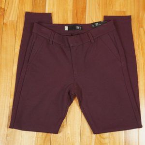 Kut from the Kloth Burgundy Mia Ankle Skinny Pants Size‎ 2